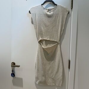 Wilfred Cream Mini Dress